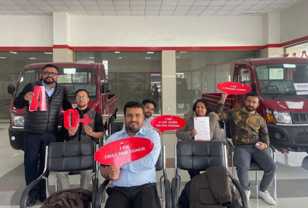 एमभी दुगड ग्रुपद्वारा देशव्यापी रक्तदान कार्यक्रम सम्पन्न