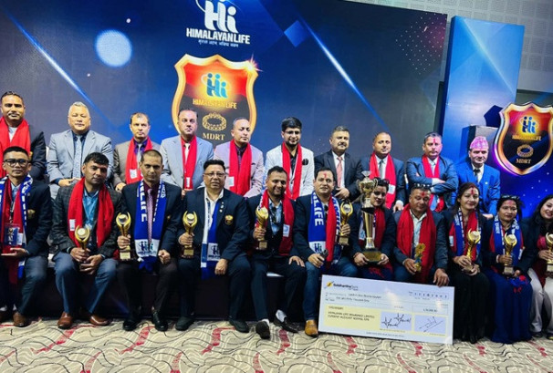 हिमालयन लाइफको ‘एमडीआरटी रिवार्ड कन्फ्रेन्स’ सम्पन्न, ५७ अभिकर्ता सम्मानित