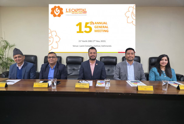 लक्ष्मी सनराइज क्यापिटलको साधारणसभाबाट १५.७९% लाभांश पारित
