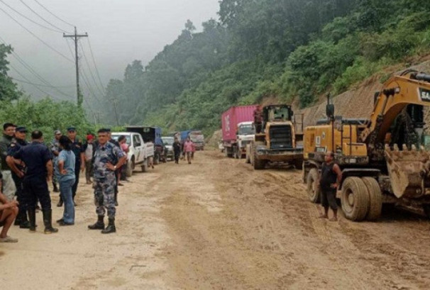नारायणघाट–बुटवल सडकखण्ड वैशाख ३१ गतेसम्म राति ६ घण्टा बन्द हुने