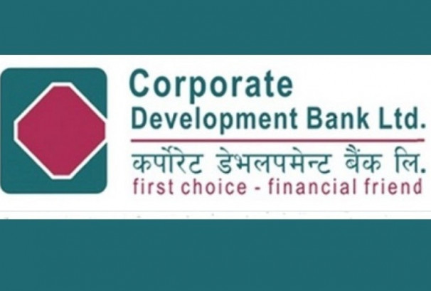 कर्पोरेट डेभलपमेन्ट बैंकको नाफा १७१% ले वृद्धि, खराब कर्जा अनुपात उल्लेख्य घट्यो