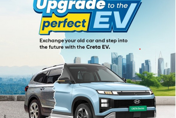 ह्युन्डाईको विशेष ‘एक्सचेन्ज अफर’: पुरानो सवारी साटेर नयाँ क्रेटा ईभी घर लैजाने मौका