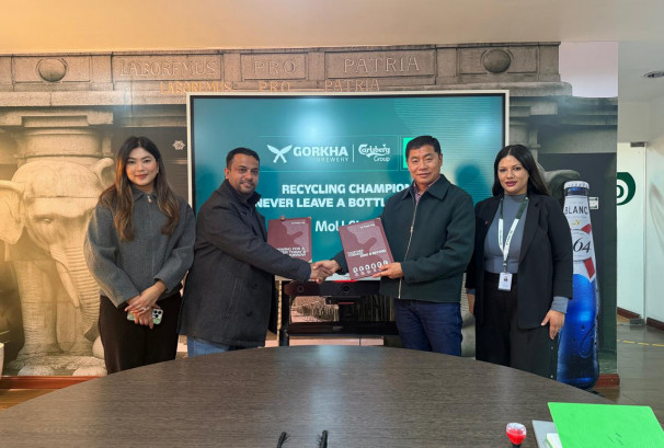 गोरखा ब्रुअरी–खालिसीसीको सहकार्यमा ‘नेभर लिभ ए बोटल बिहाइन्ड’ अभियान सुरु