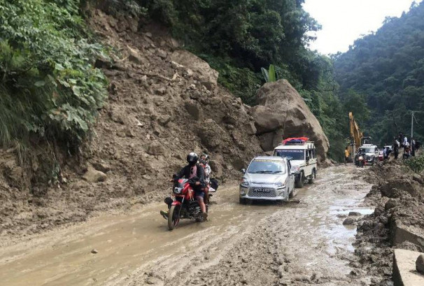कान्ति लोकपथ राजमार्ग रात्रिकालीन सवारी अवागमन पूर्ण रुपमा बन्द