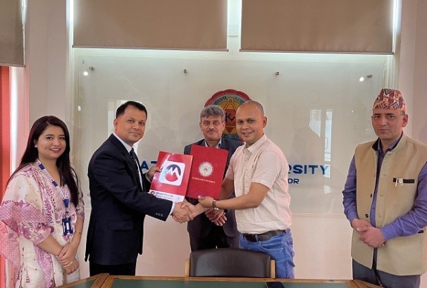 मुक्तिनाथ विकास बैंकद्वारा ग्रीन हाइड्रोजन इन्धनको अनुसन्धानका लागि काठमाण्डौ विश्वविद्यालयसँग सहकार्य