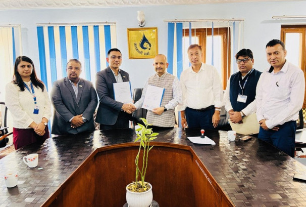 काठमाण्डौ उपत्यका खानेपानी लिमिटेड एनसीएचएलमा आबद्ध