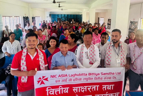 एनआईसी एशिया लघुवित्तको स्वास्थ्य सचेतना तथा वित्तीय साक्षरता कार्यक्रम सम्पन्न
