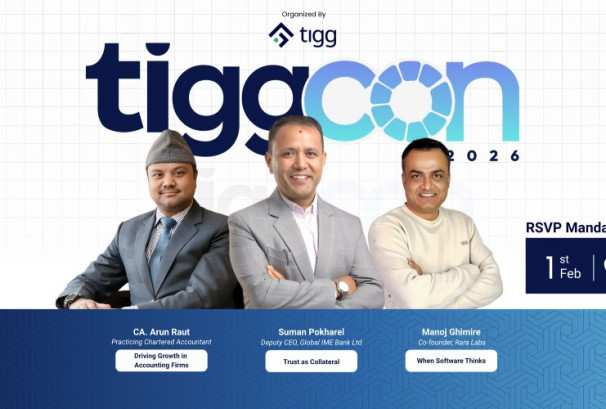 टिगले माघ १८ गते ‘टिग कन्फेरेन्स २०२६’ आयोजना गर्दै, लेखा र व्यवसायको भविष्यमा गहन छलफल हुने