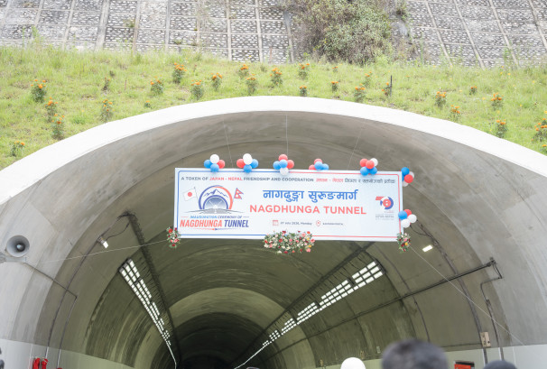 नागढुङ्गा–सिस्नेखोला सुरुङमार्ग उद्घाटन (फोटो फिचर)