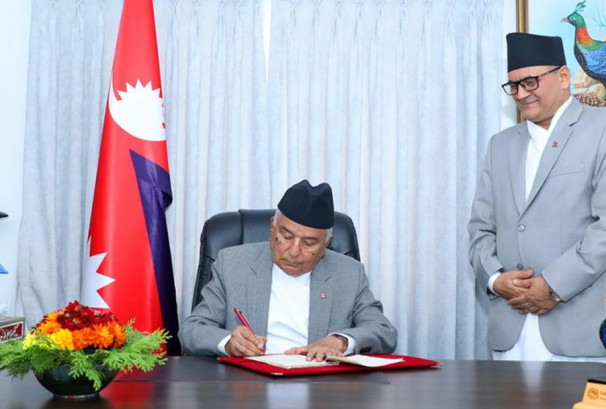 राष्ट्रपति पौडेलद्वारा संसद् अधिवेशन आह्वान