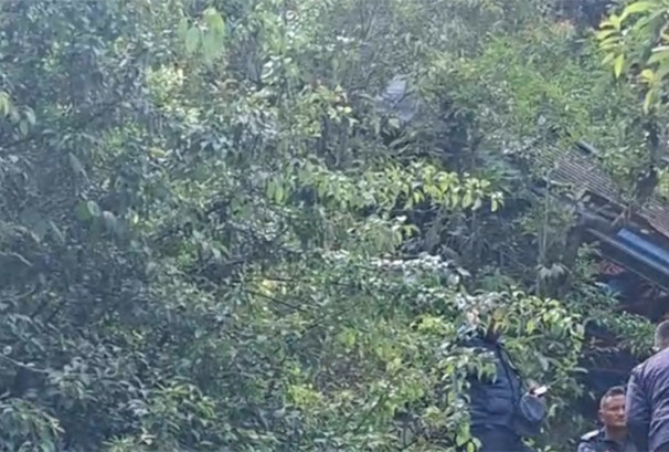 अर्घाखाँची बस दुर्घटनामा २ को मृत्यु, २५ घाइते, उद्धार कार्य जारी
