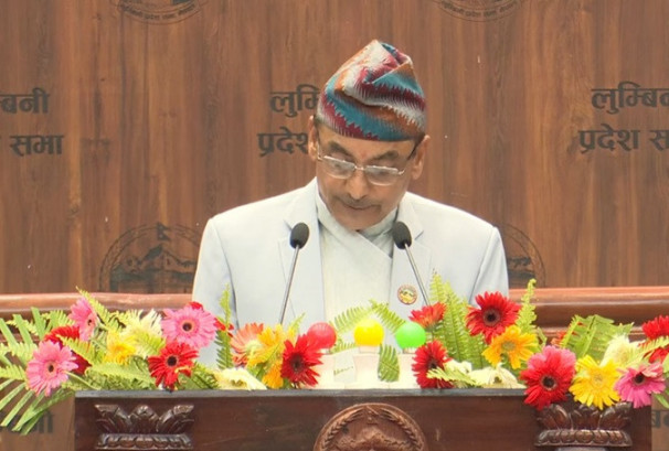 लुम्बिनी प्रदेश सभामा बजेटमाथि सैद्धान्तिक छलफल हुँदै