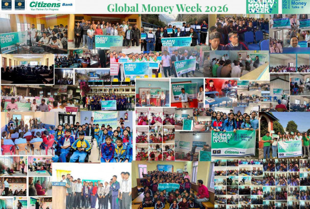 सिटिजन्स बैंकको ‘ग्लोबल मनि विक’को अवसरमा सातै प्रदेशमा वित्तीय साक्षरता कार्यक्रम