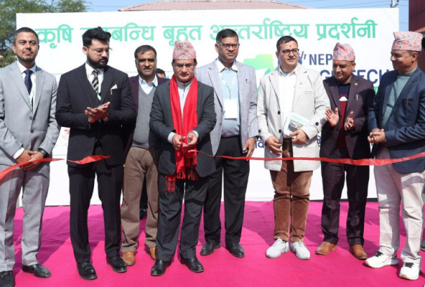 आठौं एग्रीटेक इन्टरनेशनल एक्स्पो आजबाट शुरु, कृषि मन्त्रीद्वारा उद्धघाटन