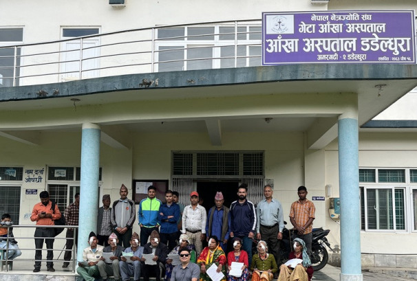 सांग्रिला डेभलपमेन्ट बैंकको सहयोगमा दार्चुलाका नौ जनाको मोतियाविन्दुको निःशुल्क शल्यक्रिया सम्पन्न