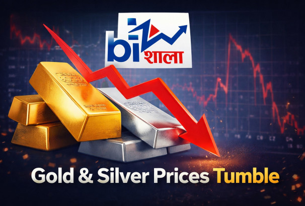 सुनचाँदीमा फेरि पहिरो: अन्तर्राष्ट्रिय बजारमा तीव्र गिरावट, अझ कति तल जानसक्छ मूल्य ?