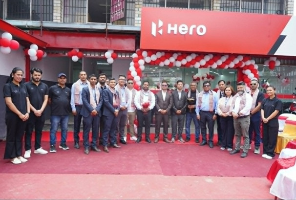 काठमाण्डौमा हिरो मोटर कर्पको शोरुम उद्घाटन