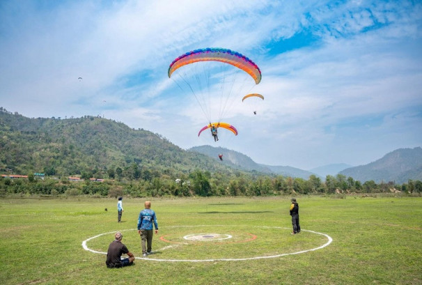 पहिलो नेपाल प्याराग्लाइडिङ प्रिमियर लिग धरानमा जारी