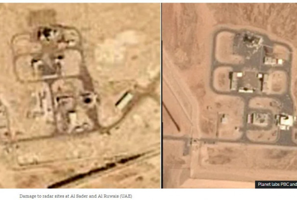 इरानी आक्रमणबाट अमेरिकी अड्डामा झण्डै १ खर्ब २० अर्ब रुपैयाँ बराबरको क्षति