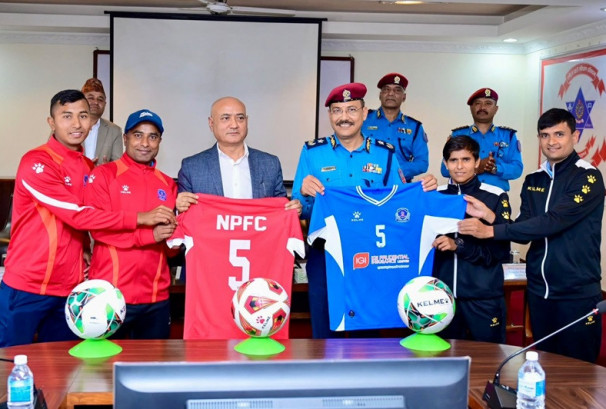 आइजीआई प्रुडेन्सियल इन्स्योरेन्स र नेपाल पुलिस फुटबल क्लबबीच सम्झौता