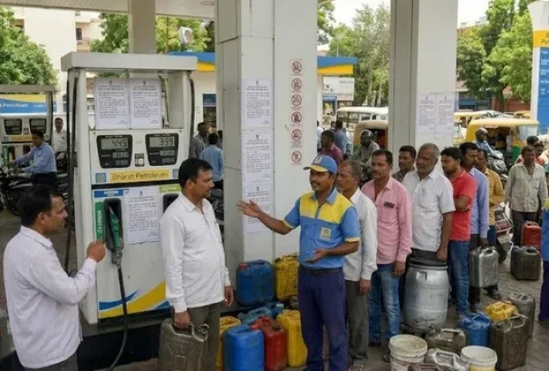 भारतमा पेट्रोल पम्पबाट थोक इन्धन बिक्रीमा कडाइ, ९० दिनका लागि नयाँ नियम