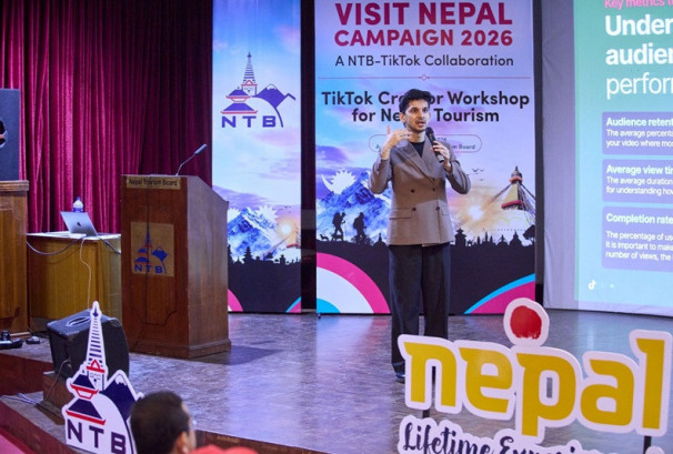 नेपालको पर्यटन समुदायका लागि कन्टेन्ट क्रिएशन सम्बन्धी कार्यशाला सञ्चालन गर्न टिकटक र नेपाल पर्यटन बोर्डबीच सहकार्य