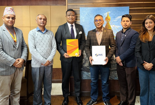 लक्ष्मी सनराइज बैंक र आइएमएस सफ्टवेयरबीच एसएमईलाई डिजिटल कर्जा सुविधा उपलब्ध गराउन सहकार्य
