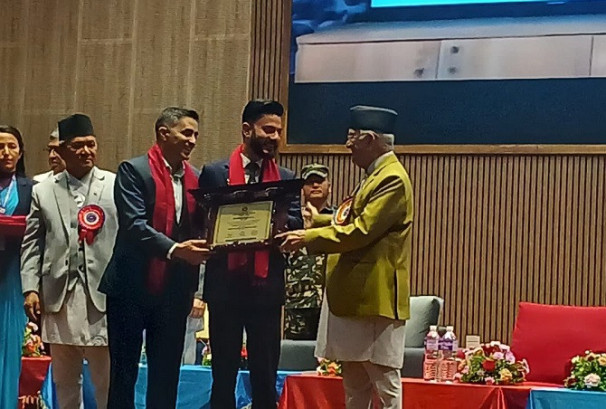 माभोरियन सिस्टम्सलाई ‘राष्ट्रिय सूचना प्रविधि पुरस्कार २०८२’ प्रदान