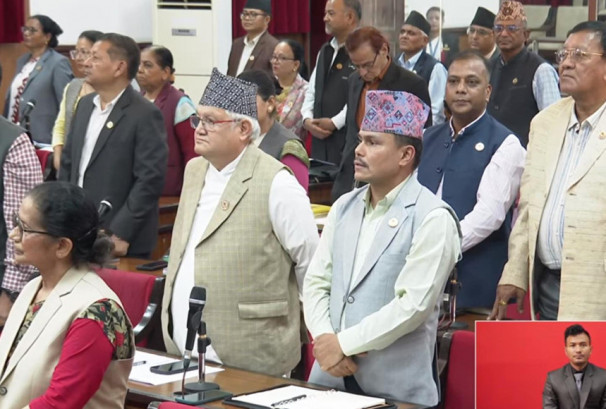 प्रधानमन्त्रीको अभिव्यक्तिमा राष्ट्रियसभा अवरुद्ध, बैठक भोलिसम्मका लागि स्थगित