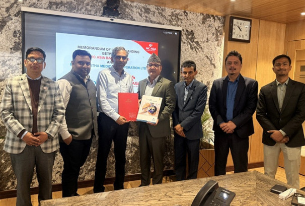 एनआईसी एशिया बैंकका ग्राहकलाई भारतको अपोलो हस्पिटलमा उपचार गर्दा १०%सम्म छुट सुविधा