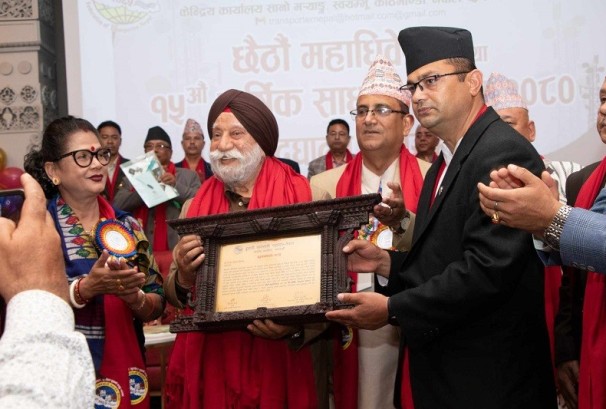 काठमाण्डौमा पहिलोपटक ट्रक ल्याउने सरदार प्रितम सिंह सम्मानित, गण्डकी विश्वविद्यालयसँग सम्झौता