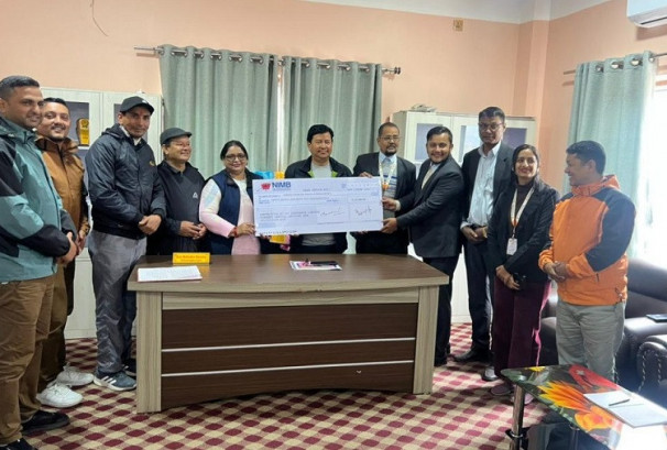 प्रोटेक्भिट माइक्रो इन्स्योरेन्सद्वारा इच्छाकामना गाउँपालिकालाई बीमा रकम हस्तान्तरण