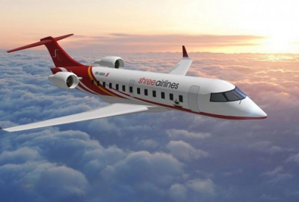 श्री एयरको जहाजको टायर पङ्चर