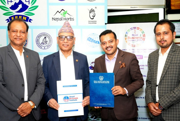नेपाल बिजनेस समिटको सह–आयोजकमा नियार्त ब्यवसायी महासंघ