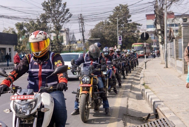 दोस्रो एओजी नाइट राइड सम्पन्न