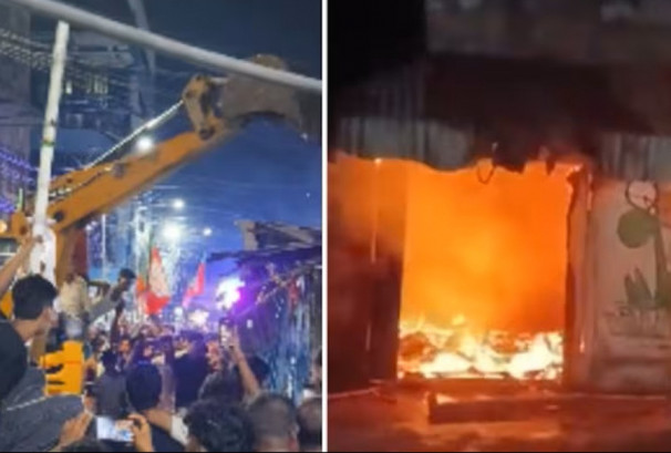 चुनावपछि बंगालमा रक्तपात, बीजेपी–टीएमसी कार्यकर्ता आमनेसामने, चार जनाको ज्यान गयो