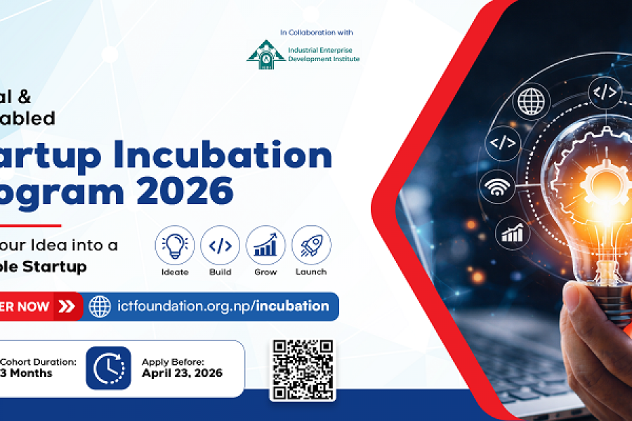 आईसीटी फाउन्डेसनद्वारा ५० भन्दा बढी स्टार्टअपलाई इन्क्युबेसन सहयोग