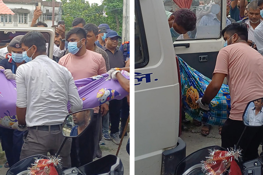 सातबुँदे सहमतिपछि उठ्यो ओमप्रकाश र जयप्रकाशको शव, पोस्टमार्टमका लागि कोशी अस्पताल लगिँदै
