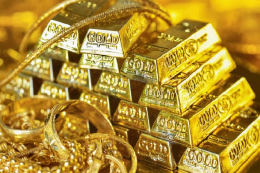 सुनको मूल्य एकैदिन ११४ डलरले बढ्यो