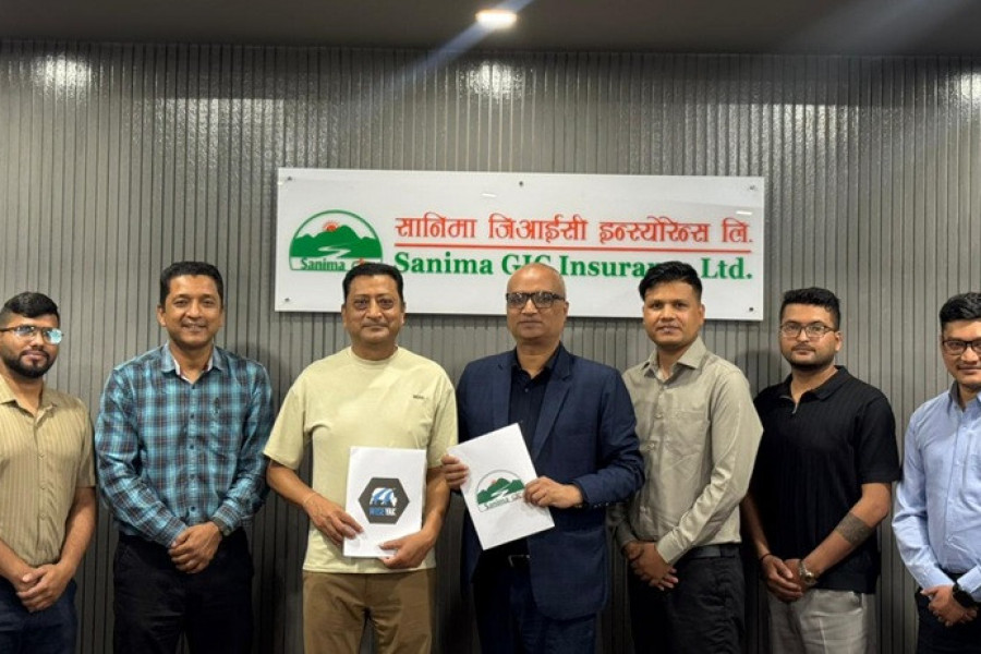 सानिमा जिआईसी इन्स्योरेन्स र वाइज याक सोलुसन्सबीच सम्झौता, बीमा सचेतना कार्यक्रम सञ्चालन गरिने
