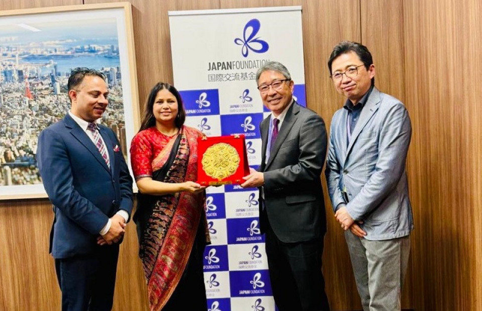 जापान फाउन्डेशन र जापान फाउन्डेशन सेन्टरसँग उच्चस्तरीय भेटवार्ता, नेपाल–जापान सहकार्य सुदृढ हुने अपेक्षा