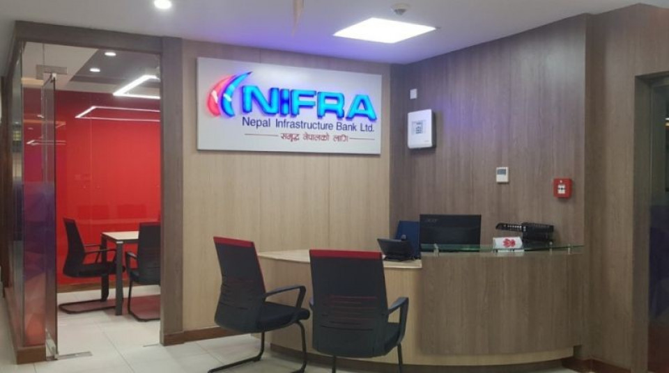 ब्याज आम्दानीमा संकुचन आएसँगै निफ्राको नाफामा २८.५३% को गिरावट