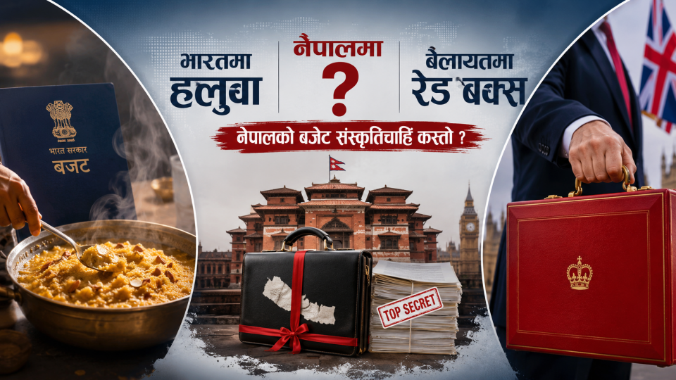 भारतमा हलुवा, बेलायतमा रेड बक्सः नेपालको बजेट संस्कृतिचाहिँ कस्तो ?