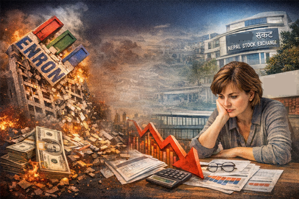 २५ वर्षअघिको एनरोन प्रकरणको सान्दर्भिक सन्देश: जब अडिटर र नियामक चुक्छन्, बजार ढल्छ !