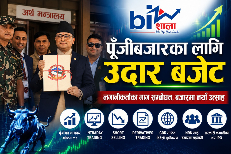 Bizshala Analysis: पूँजीबजारका लागि स्वर्णिम बजेट !