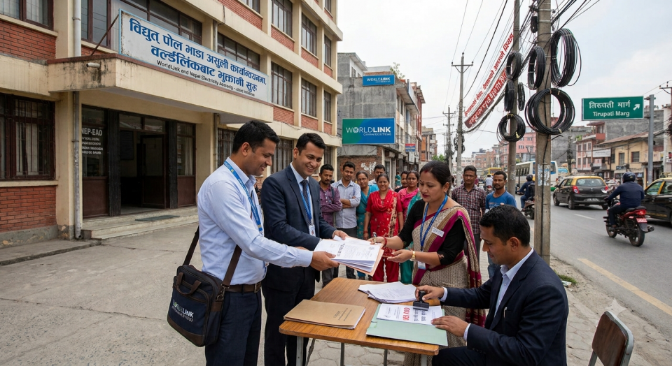 विद्युत् पोल भाडा असुली कार्यान्वयनमा, वर्ल्डलिंकबाट भुक्तानी सुरु