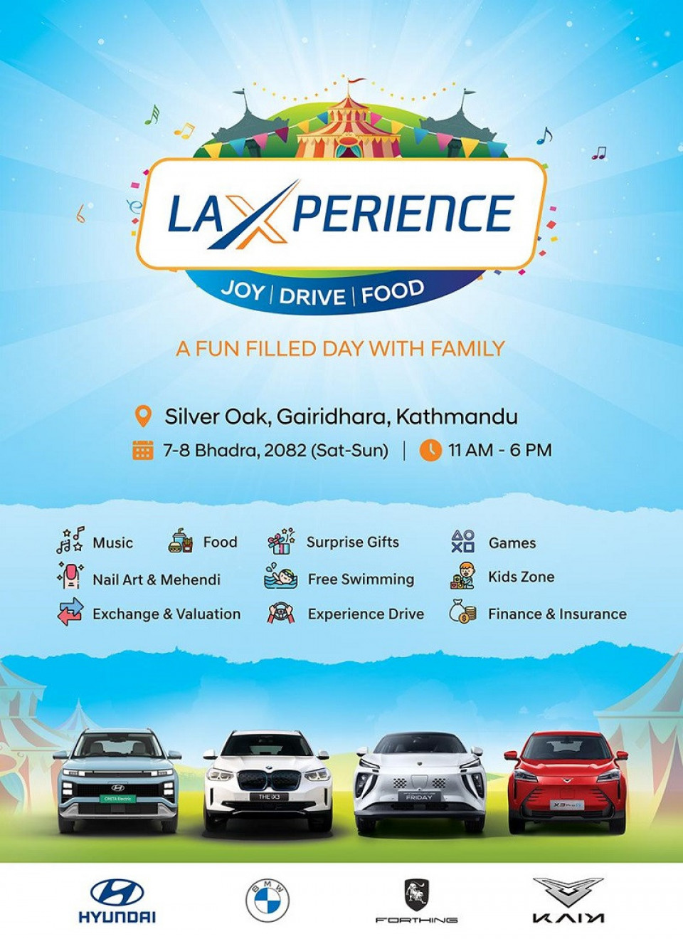 लक्ष्मी ग्रुपले बहुप्रतिष्ठित ब्रान्डहरूको प्रदर्शनी ‘LAXPERIENCE २०२५’ आयोजना गर्ने