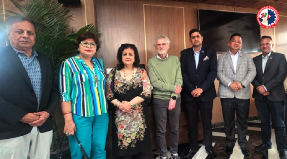 एनआईसीसीआईद्वारा इटालीमा नियुक्त नेपालका मानार्थ वाणिज्यदूत पाओलो नुगारीको स्वागत