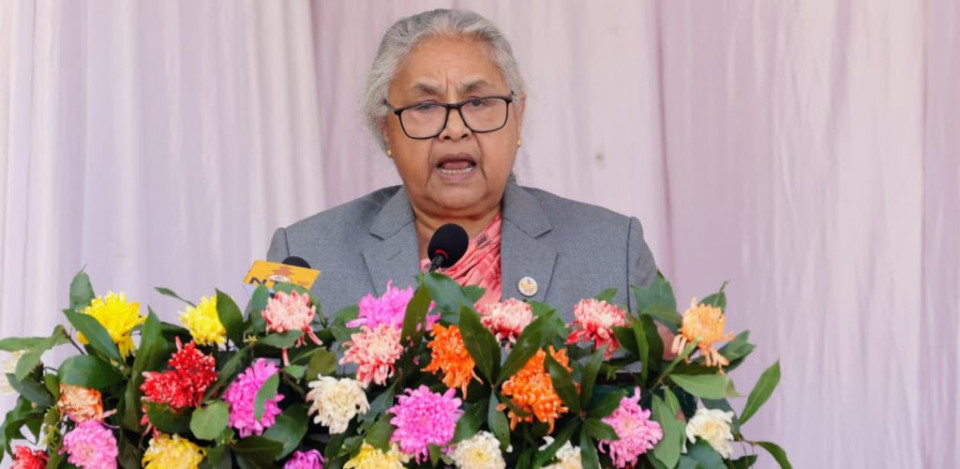 बिदाइअघि प्रधानमन्त्री कार्की राष्ट्रलाई सम्बोधन गर्दै