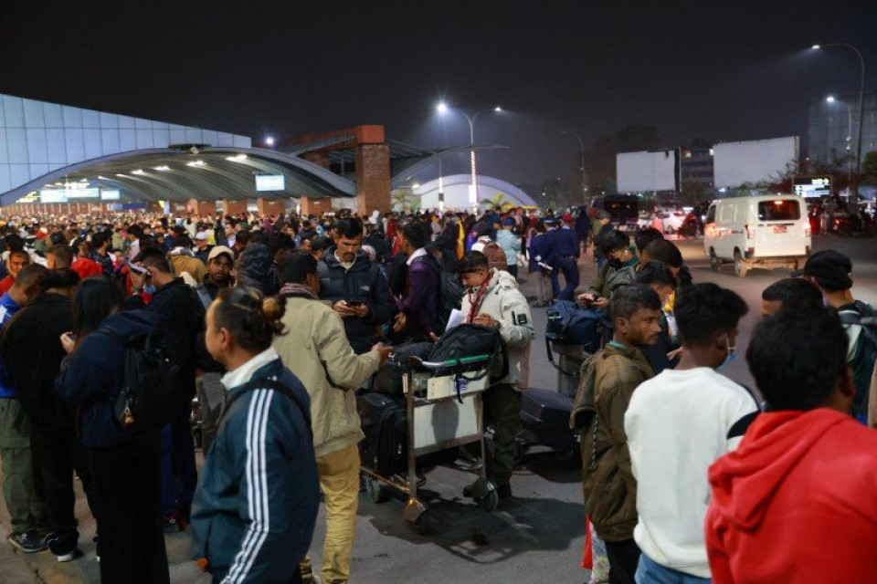 विभिन्न सातवटा अन्तर्राष्ट्रिय विमानस्थलमा हवाई उडान रद्द